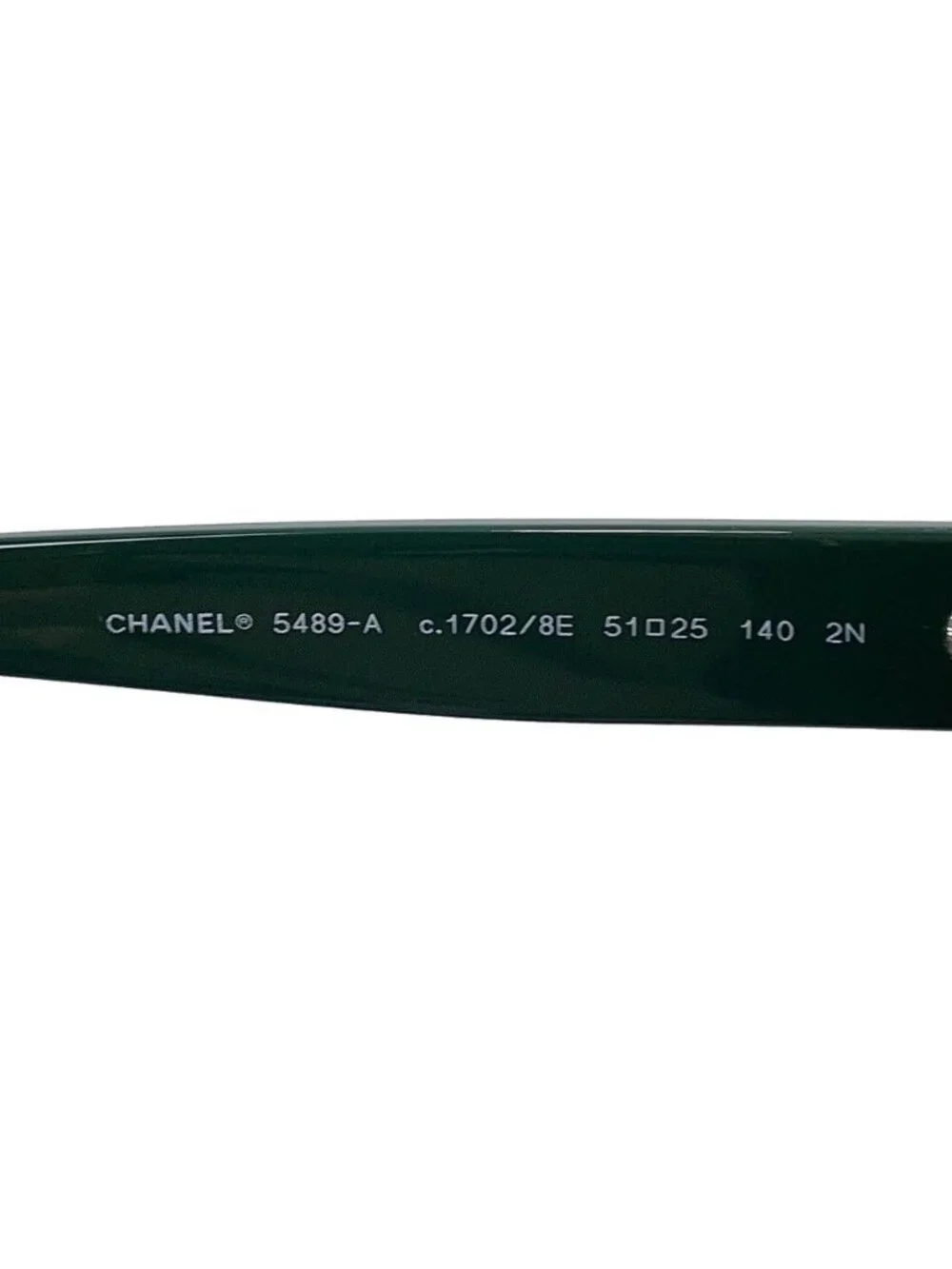 Chanel Sunglasses Round CC Logo Pearl Chain with Eyewear